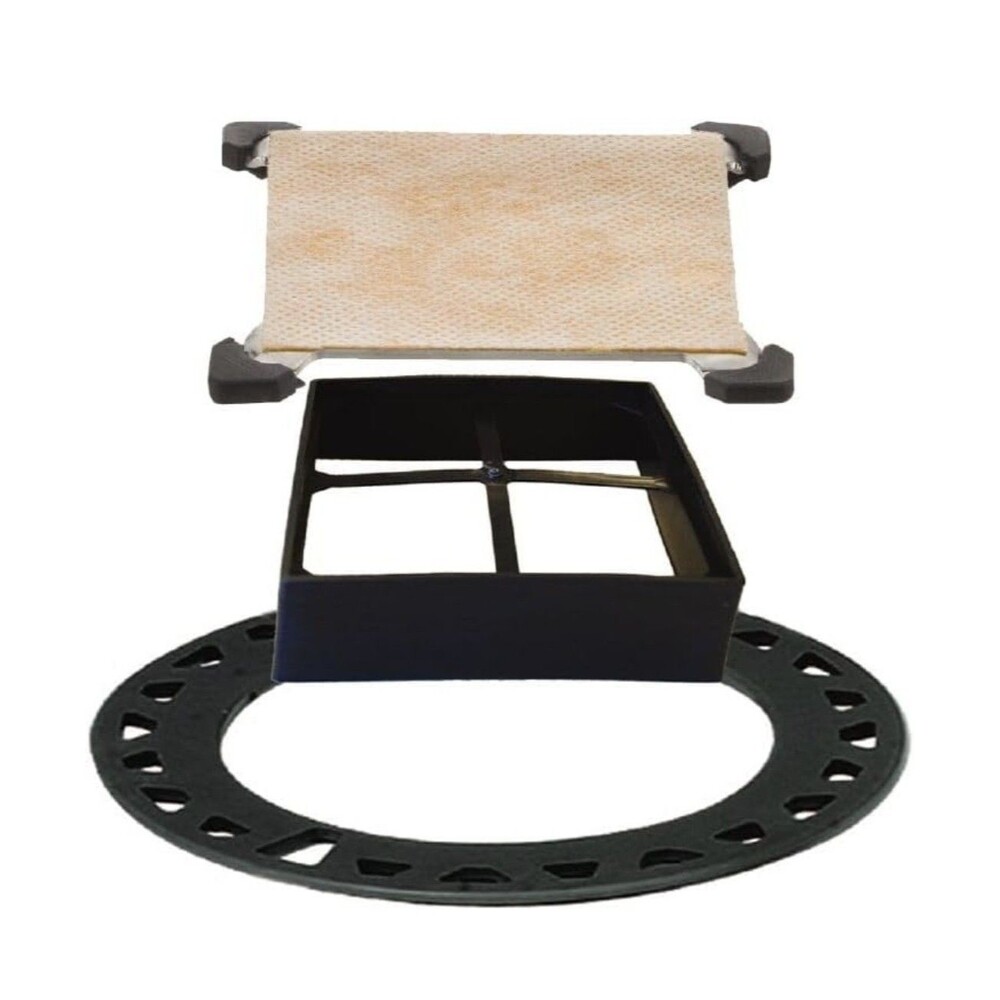 Schluter Kerdi-Drain Grate Kit Tile with Integrated Slope Bonding Flange